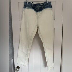 GAP Best Girlfriend Bleach Dip Dye Jeans Size 29